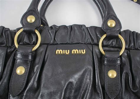 miu miu black bag ebay|Miu Miu products for sale .